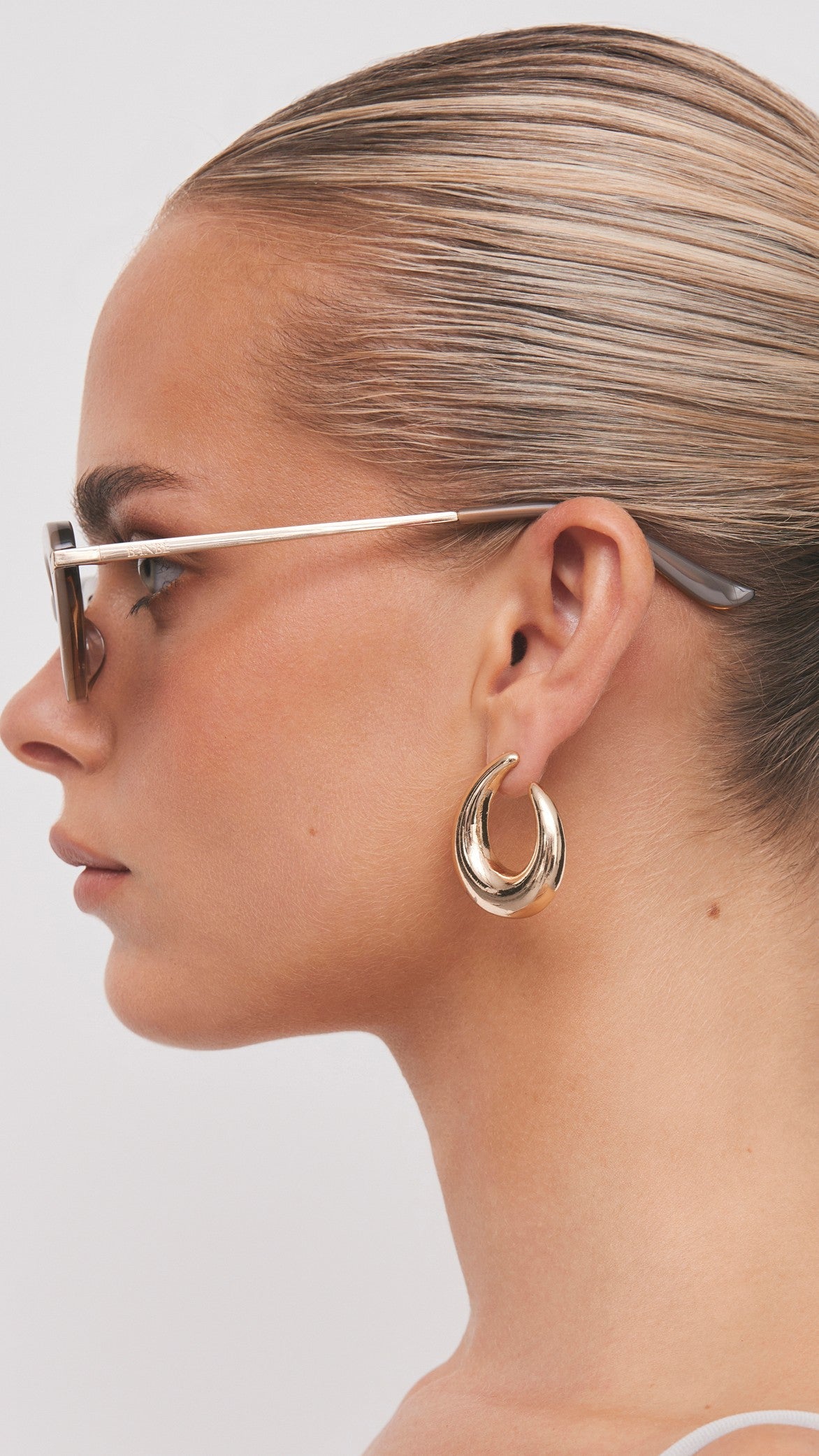 The Rae Sunglasses - Taupe / Brown